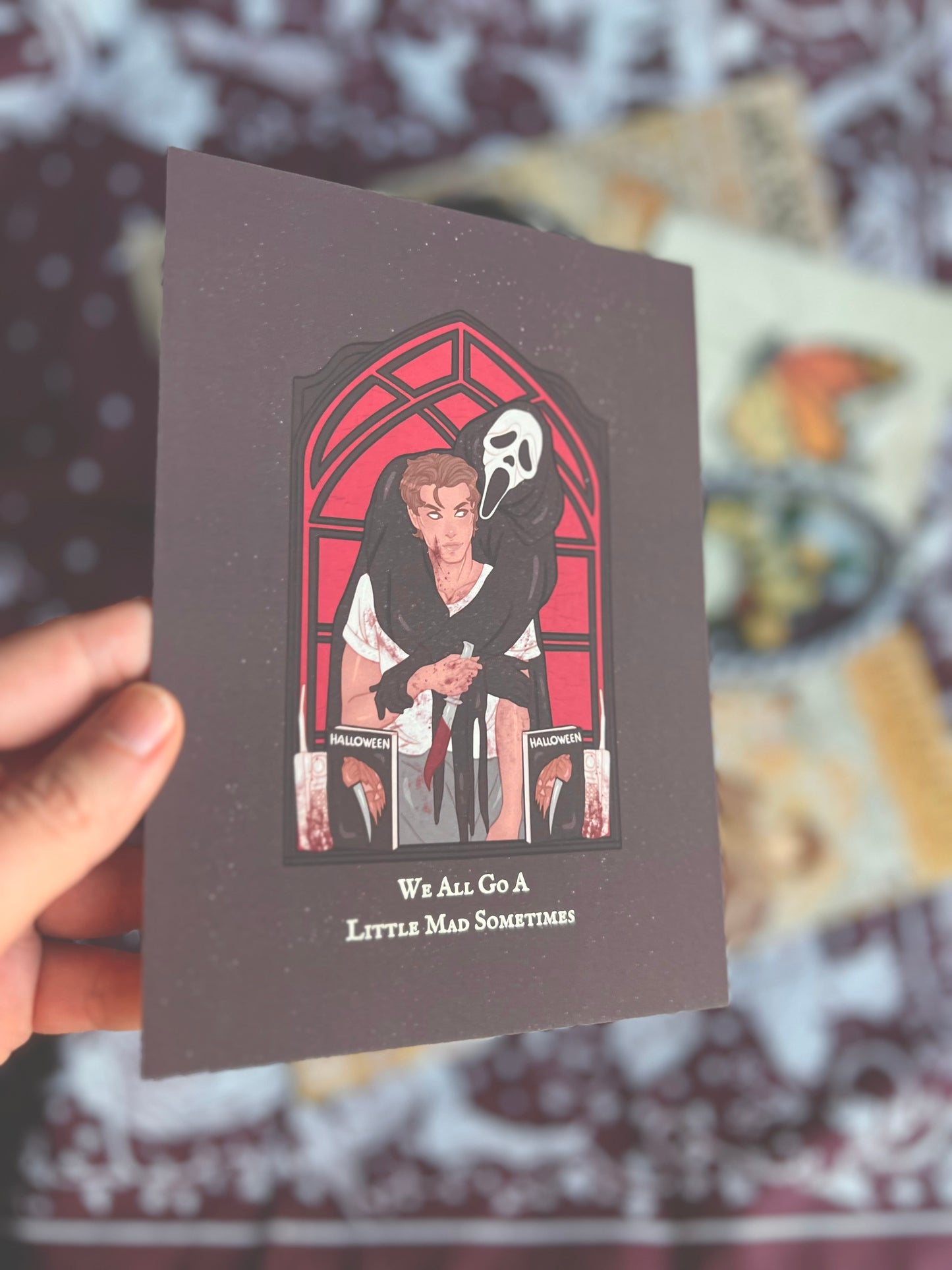 Spooky Couple Prints (Red & Black)