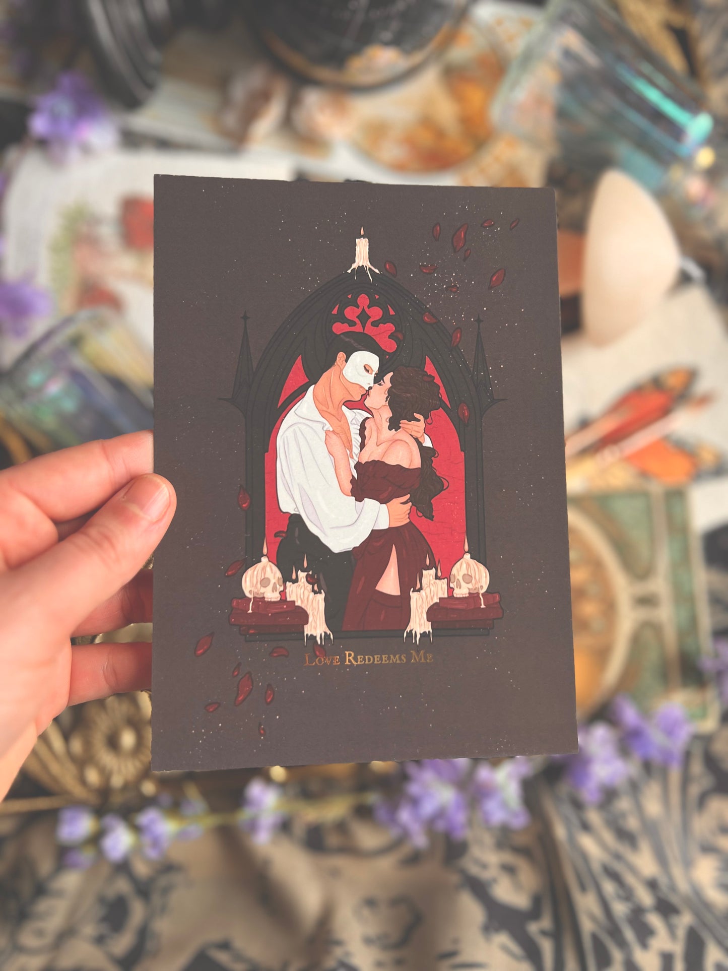 Spooky Couple Prints (Red & Black)