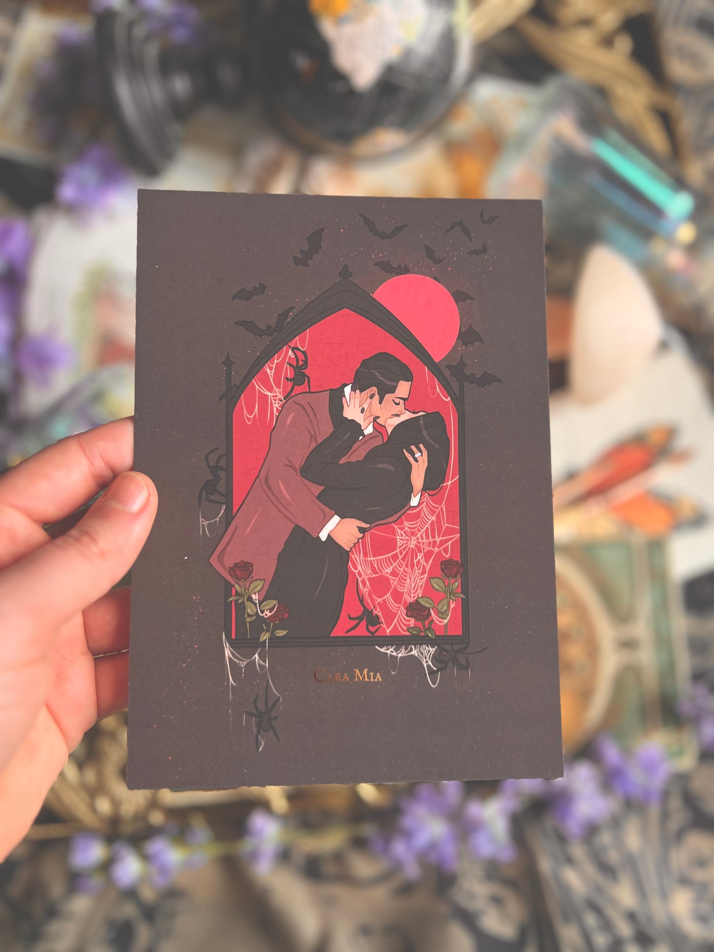 Spooky Couple Prints (Red & Black)