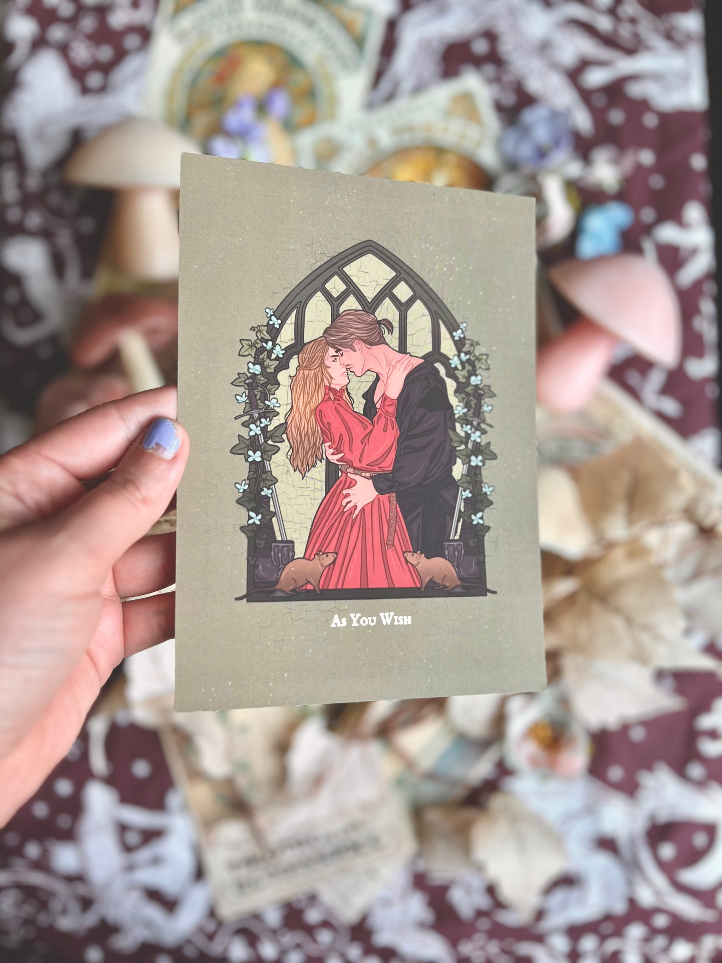 Buttercup and Wesley Print