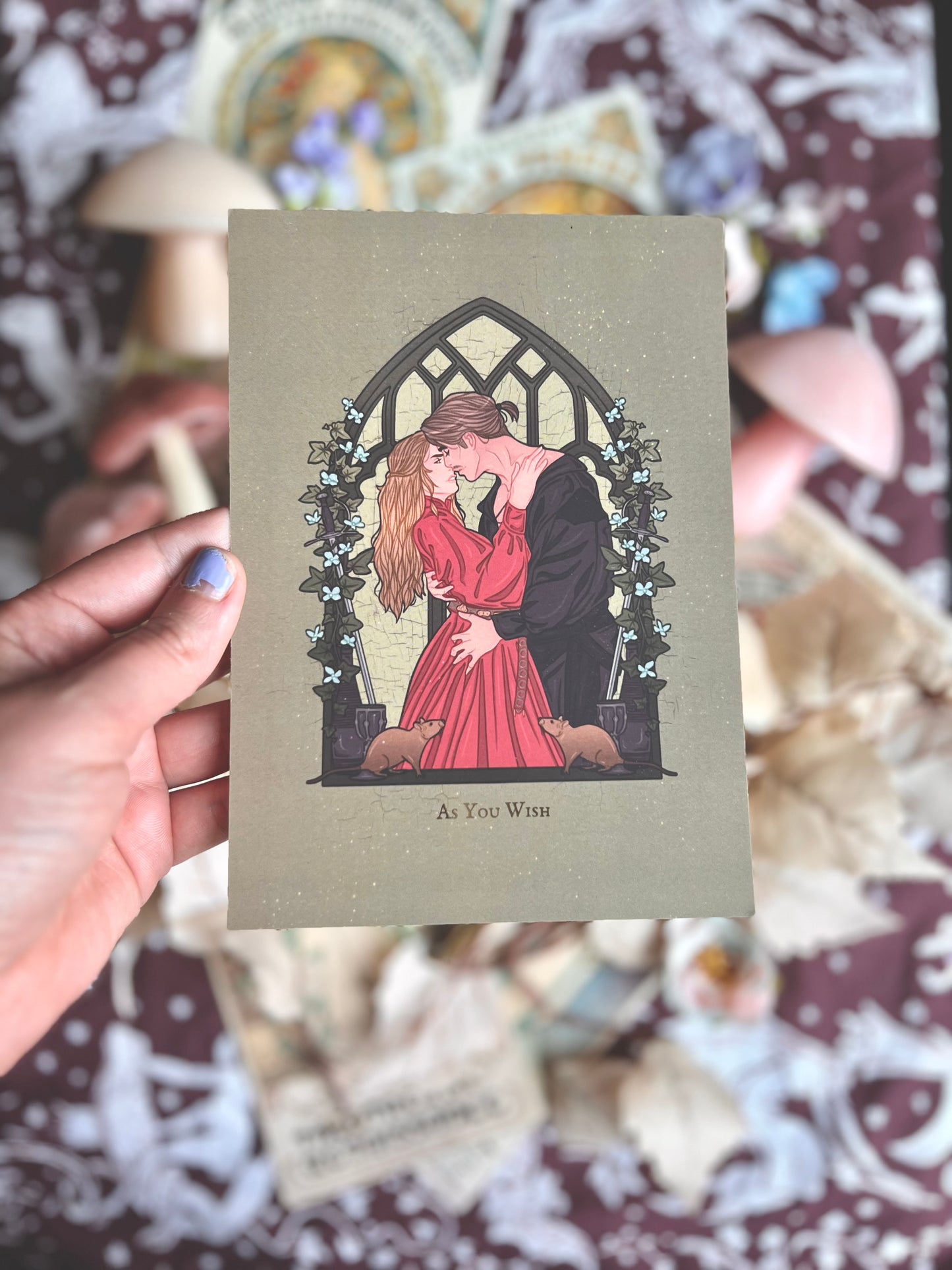 Buttercup and Wesley Print