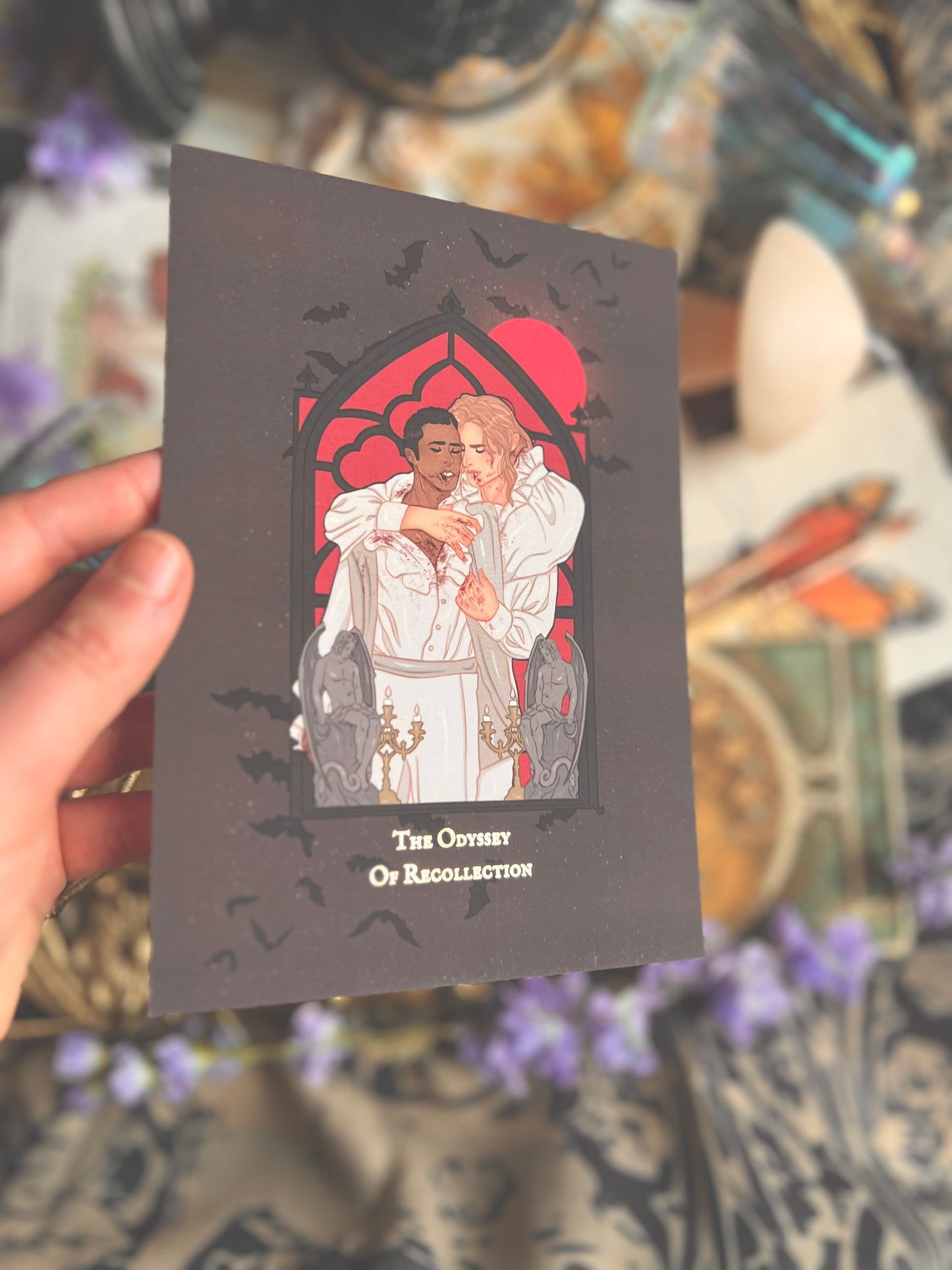 Spooky Couple Prints (Red & Black)