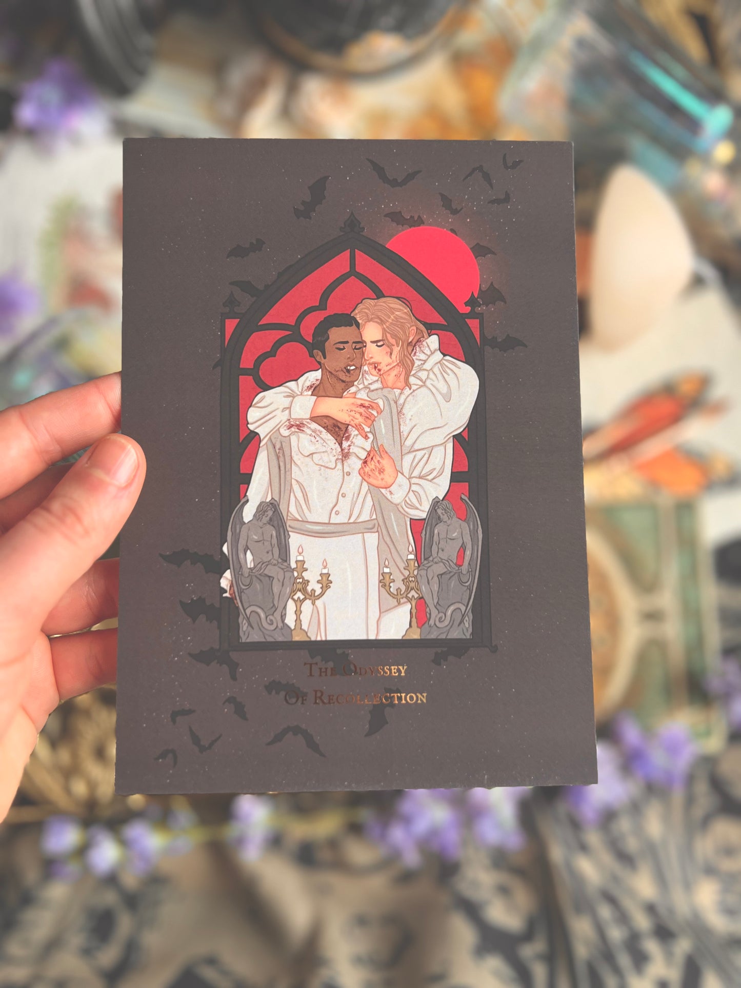 Spooky Couple Prints (Red & Black)