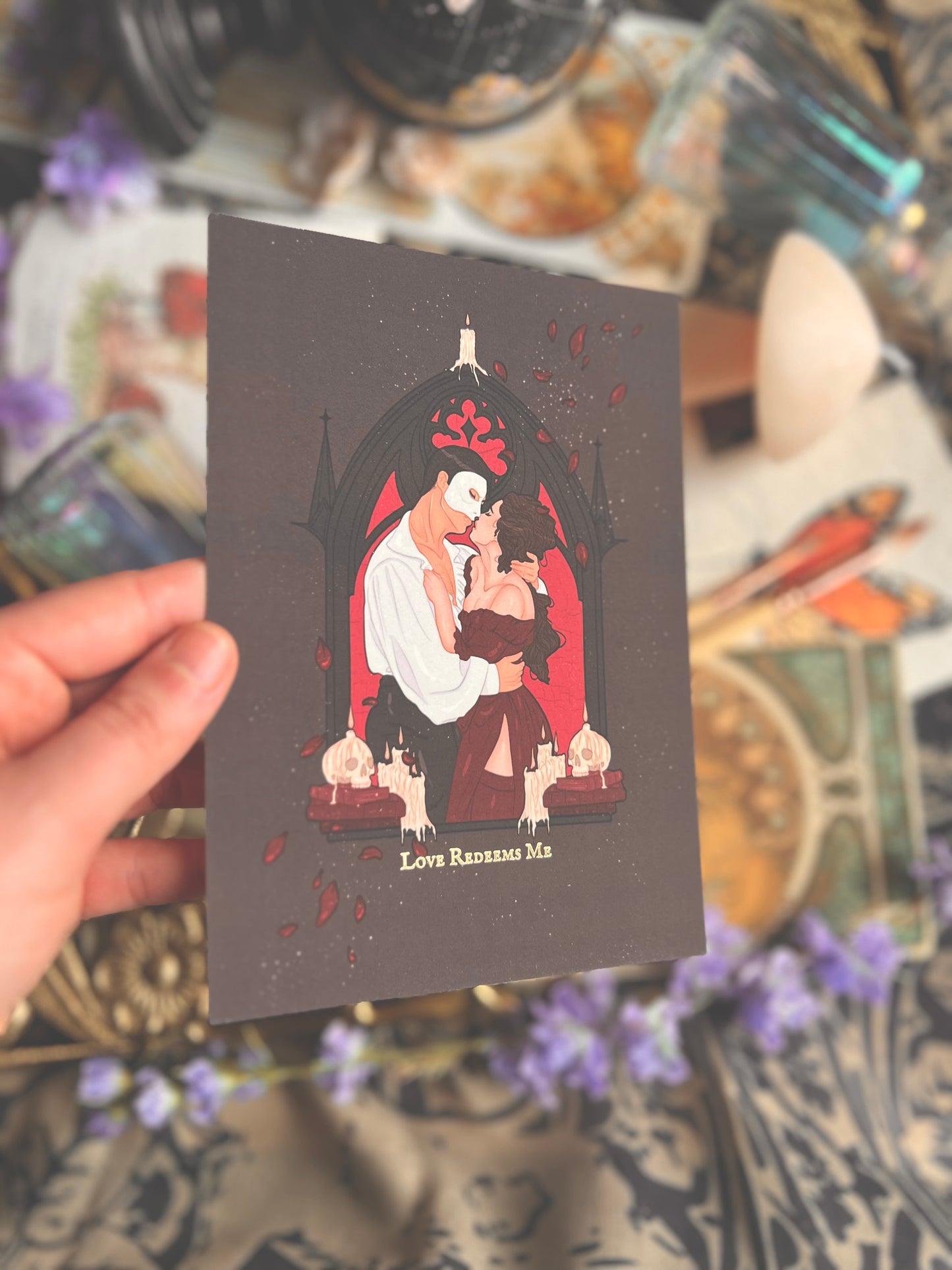 Spooky Couple Prints (Red & Black)