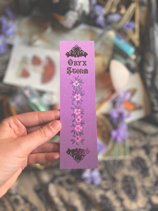 Onyx Storm Bookmark