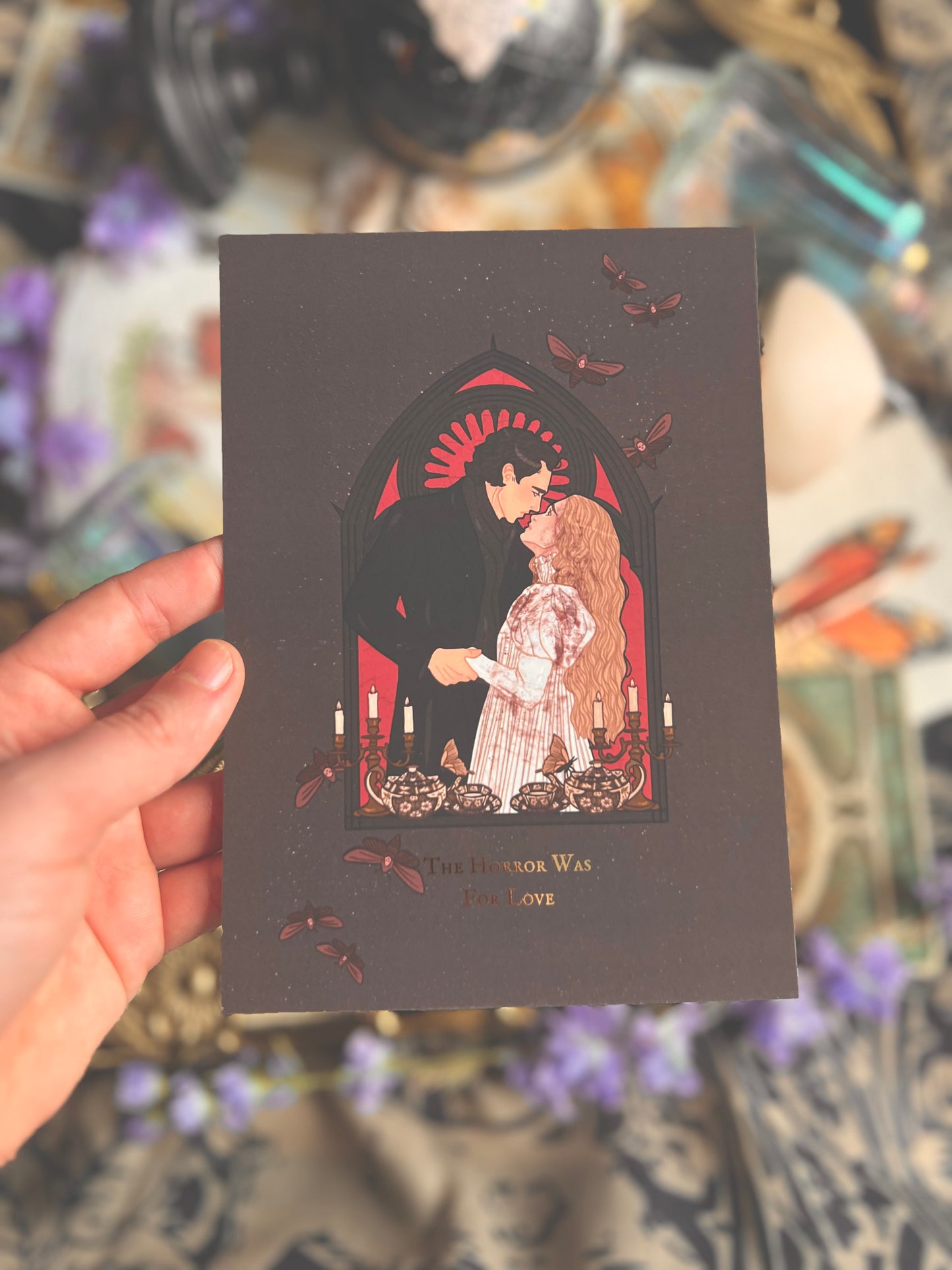Spooky Couple Prints (Red & Black)