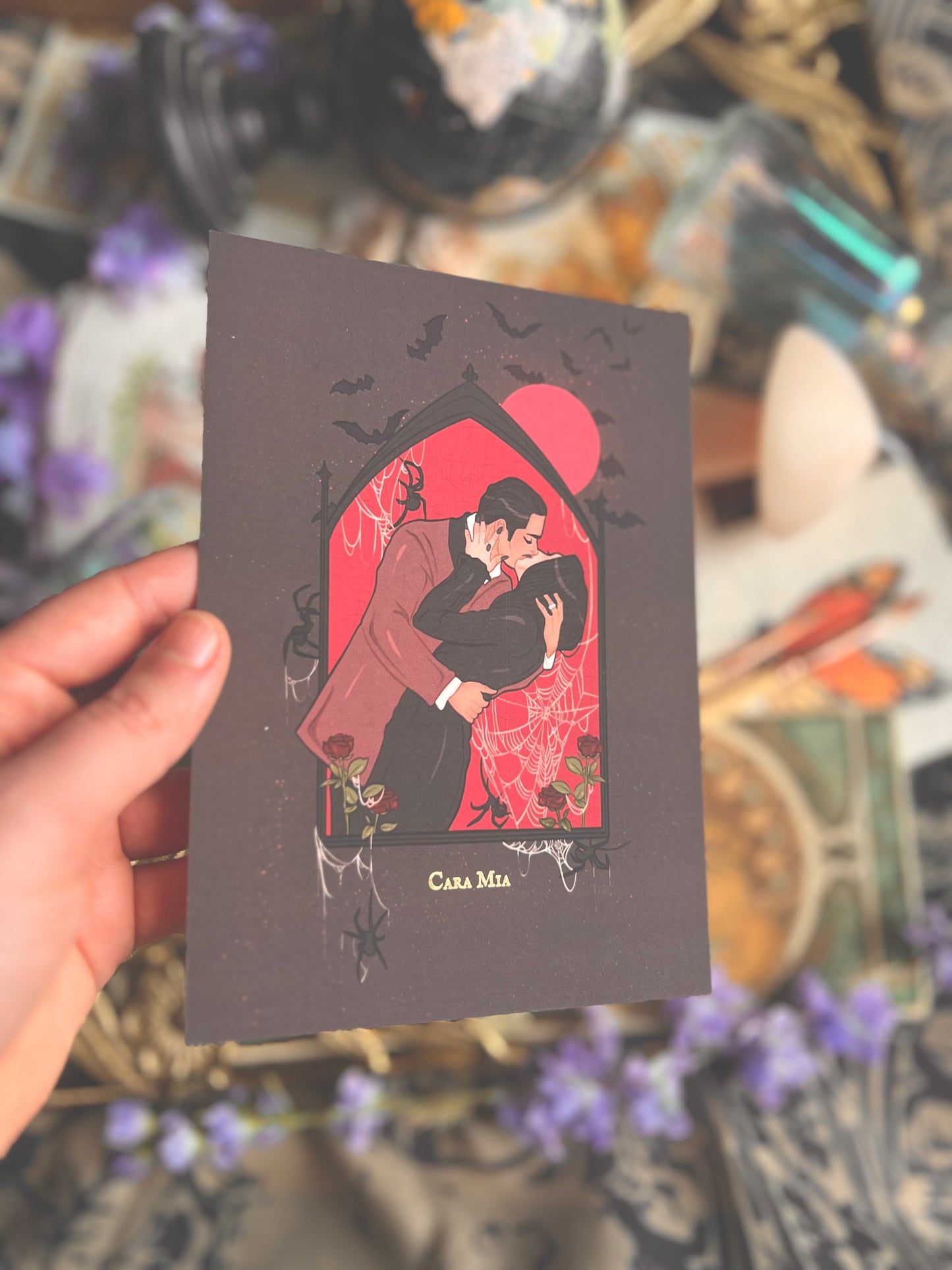 Spooky Couple Prints (Red & Black)