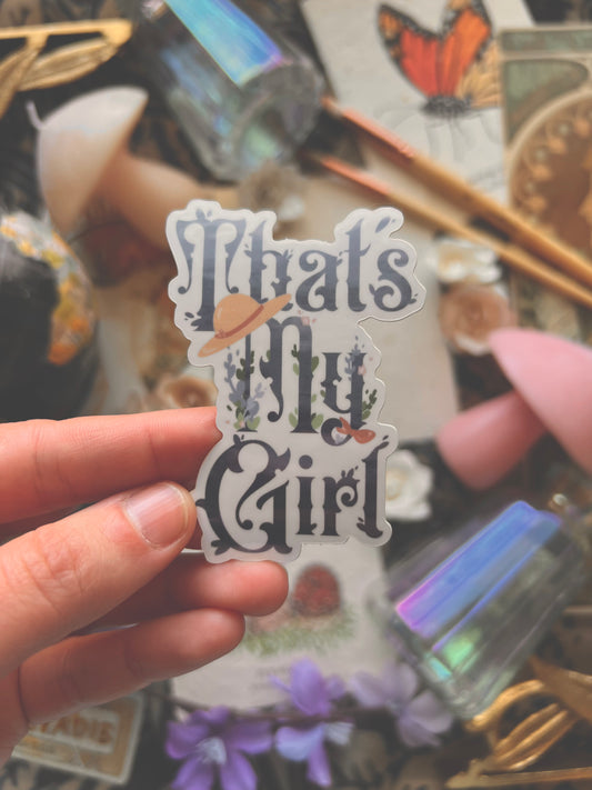 That’s My Girl Sticker