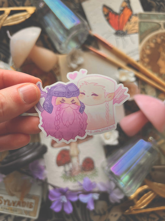Legolas x Gimli Sticker
