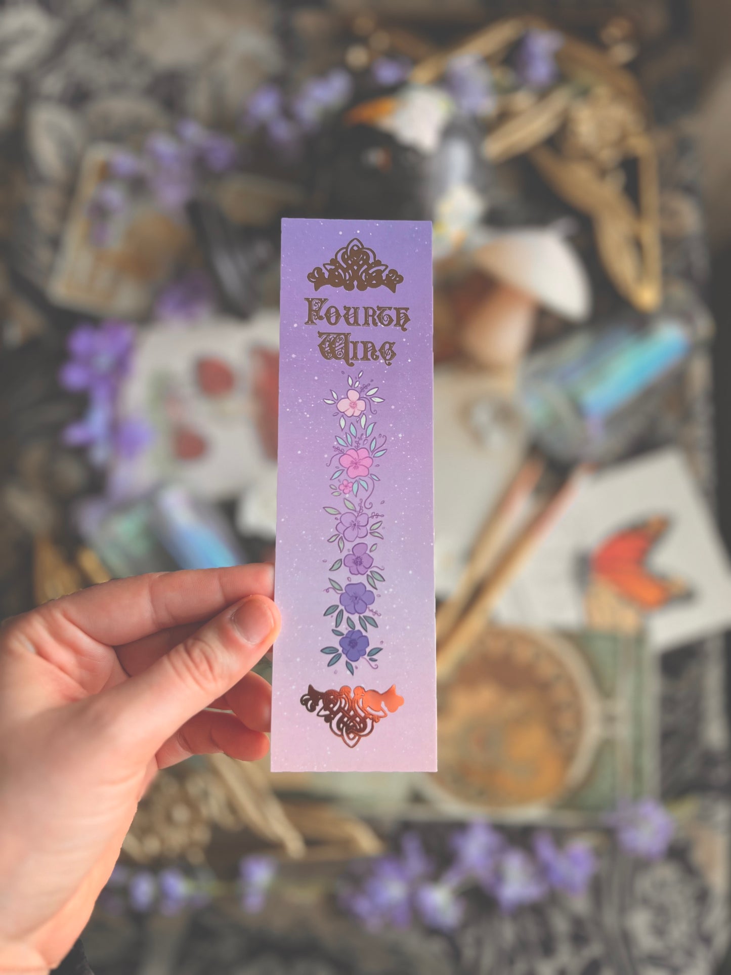 Fourth Wing and Iron Flame Bookmarks