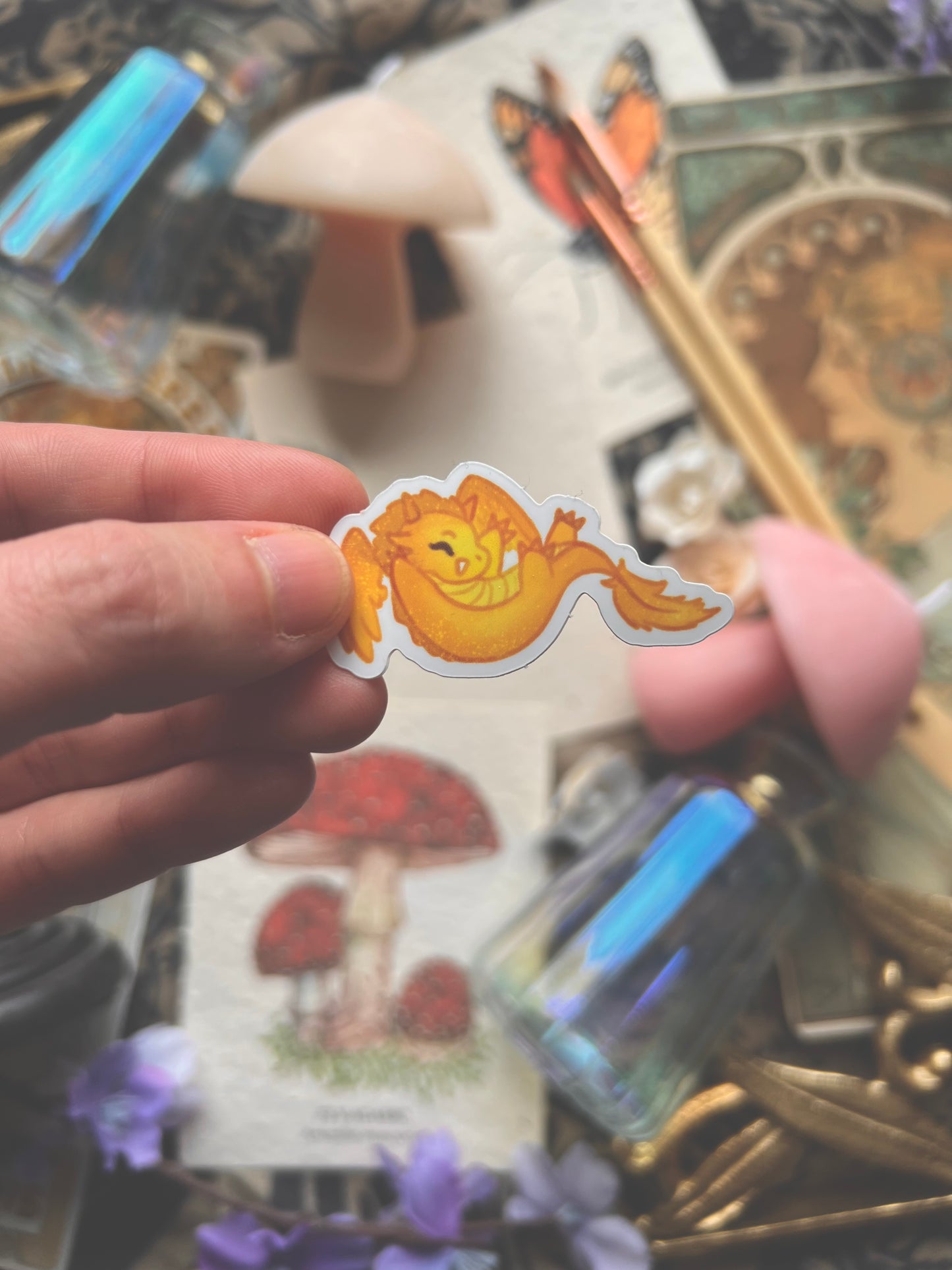 Fourth Wing Dragon Sticker Pack