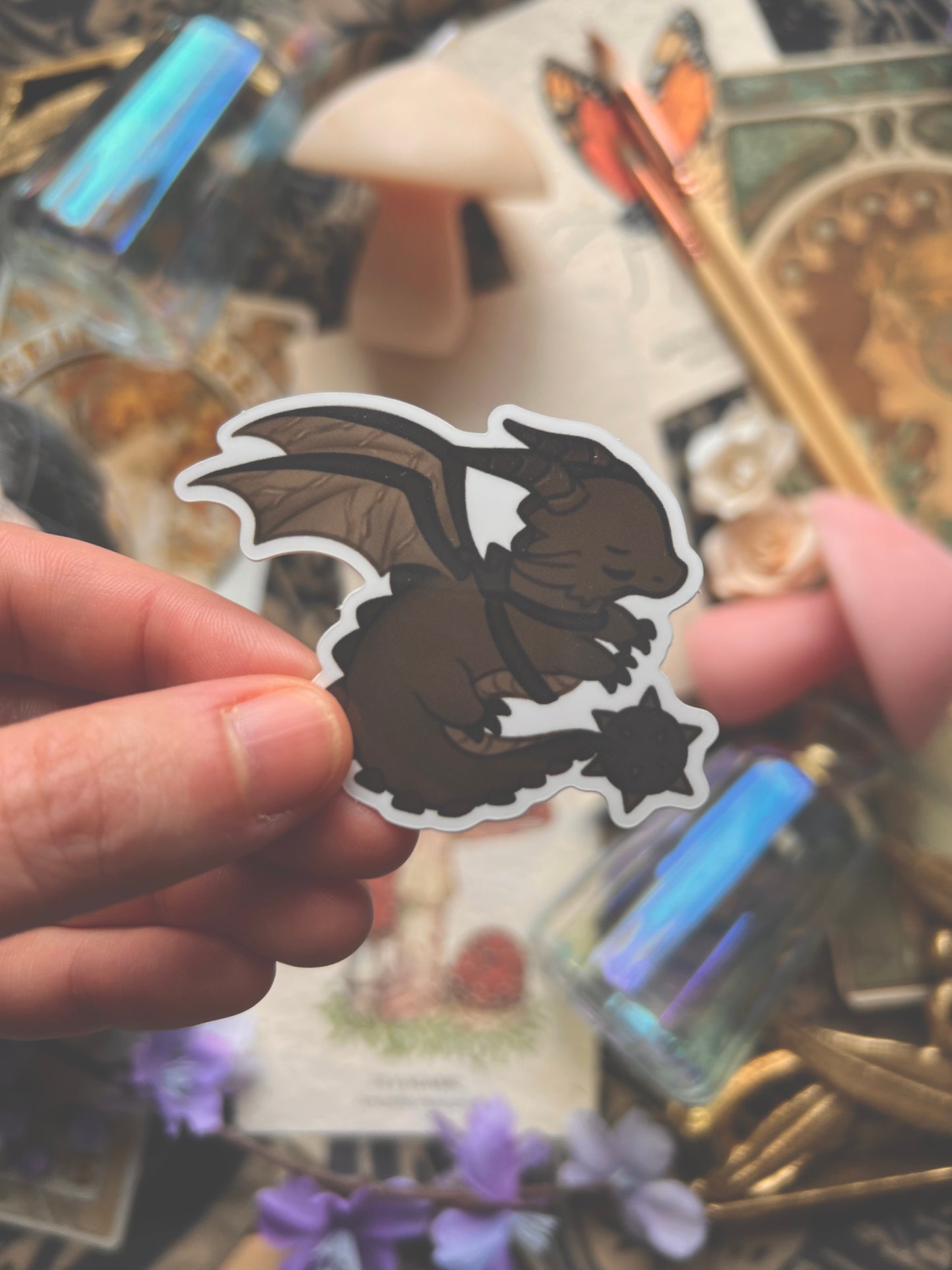 Fourth Wing Dragon Sticker Pack