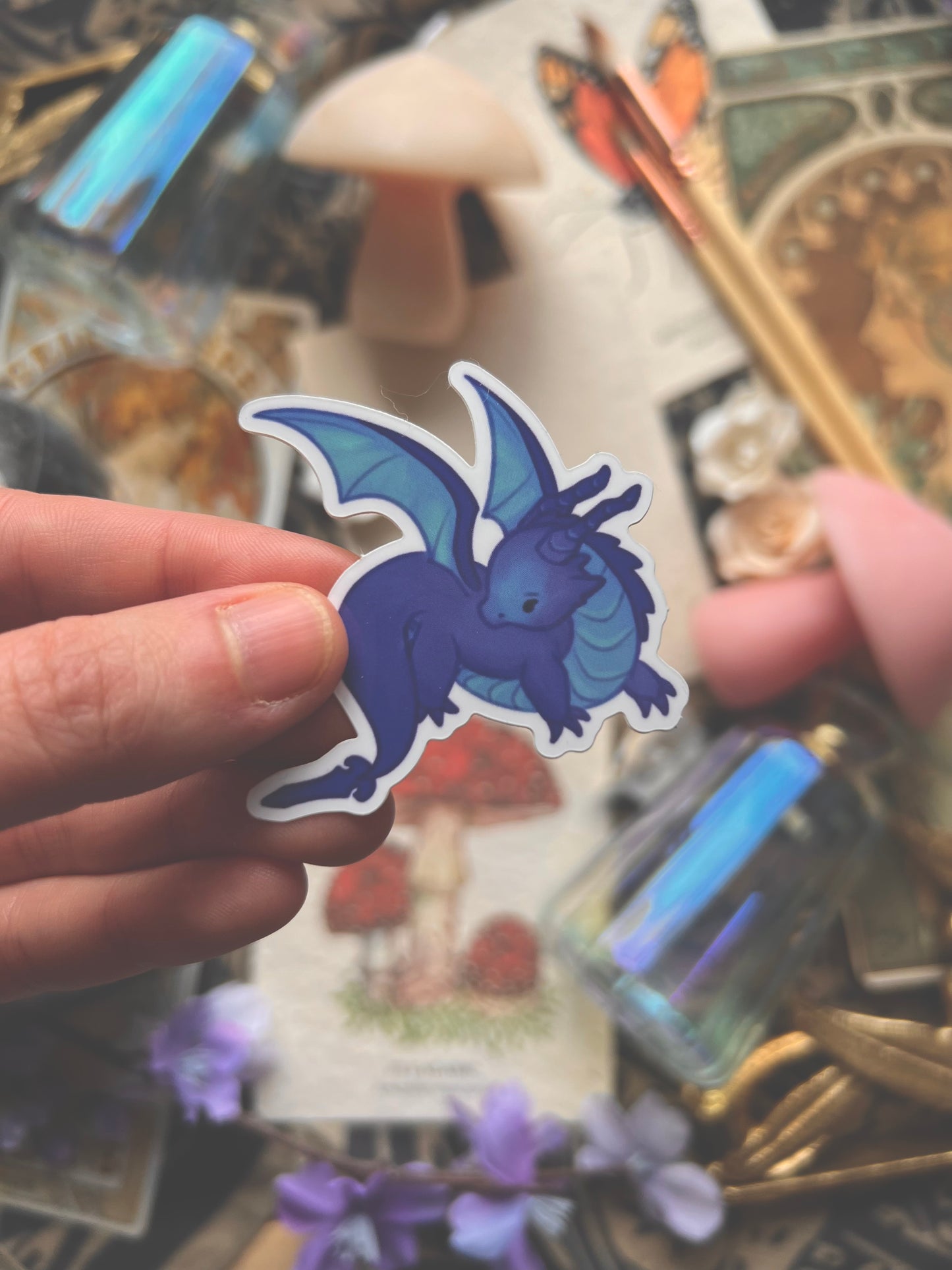 Fourth Wing Dragon Sticker Pack