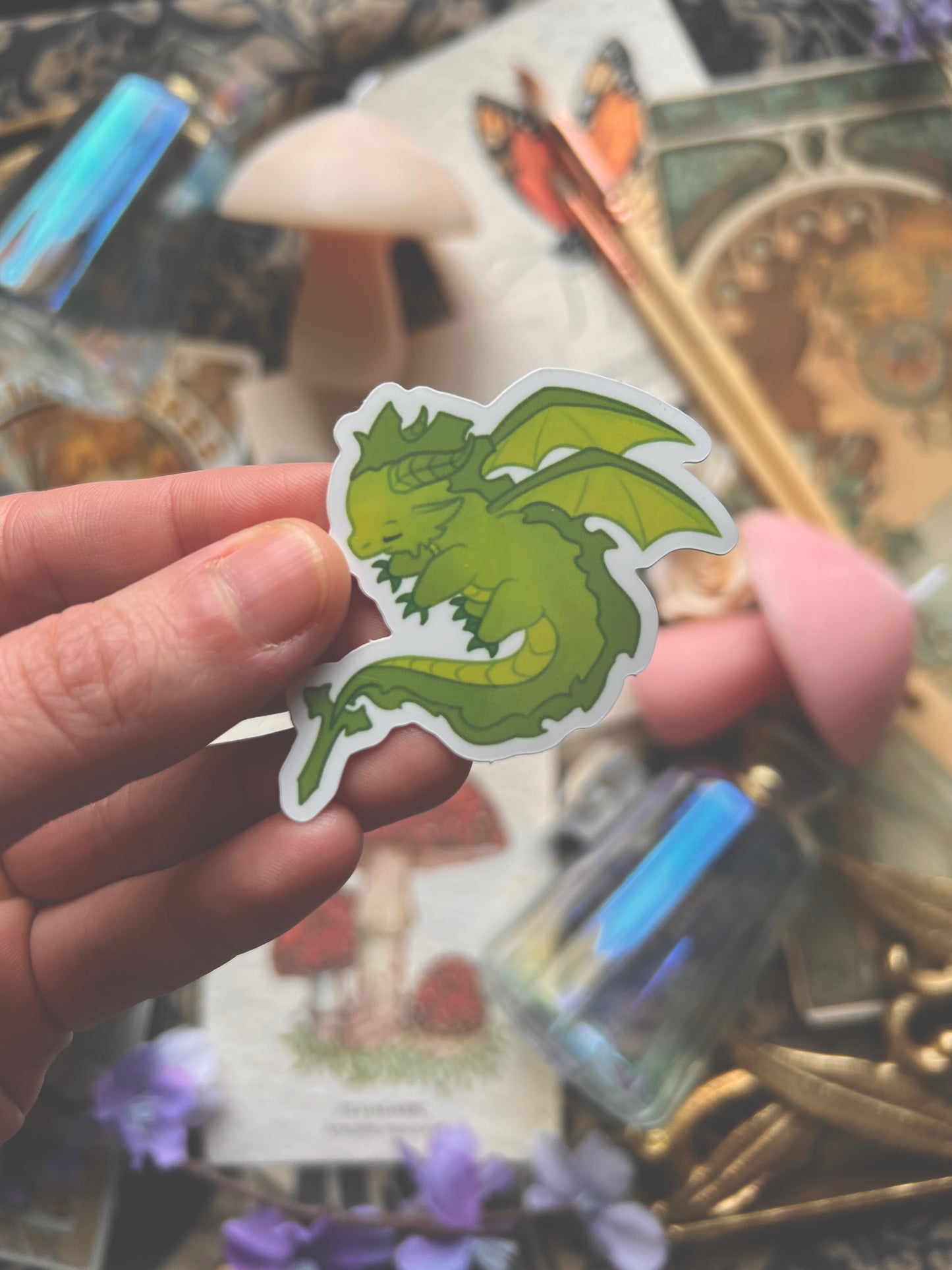 Fourth Wing Dragon Sticker Pack