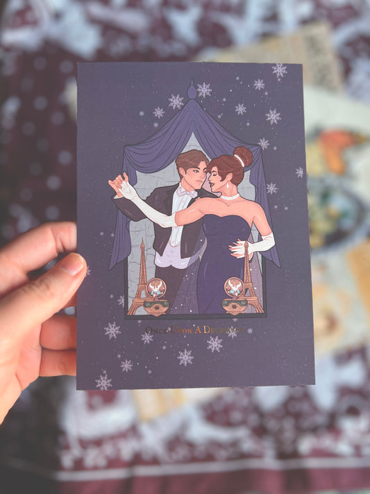 Anastasia Gold Foil Print